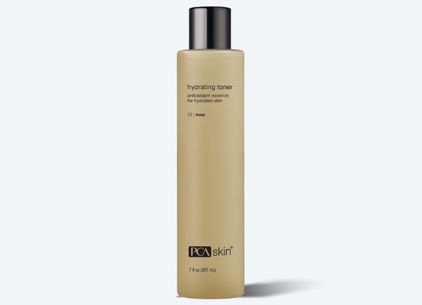 a bottle of PCA Skin Hydrating Toner