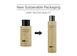 tall bottle of new packaging PCA Skin hydrating toner