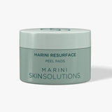 Jar of Marini ReSurface resurfacing peel pads on a white background