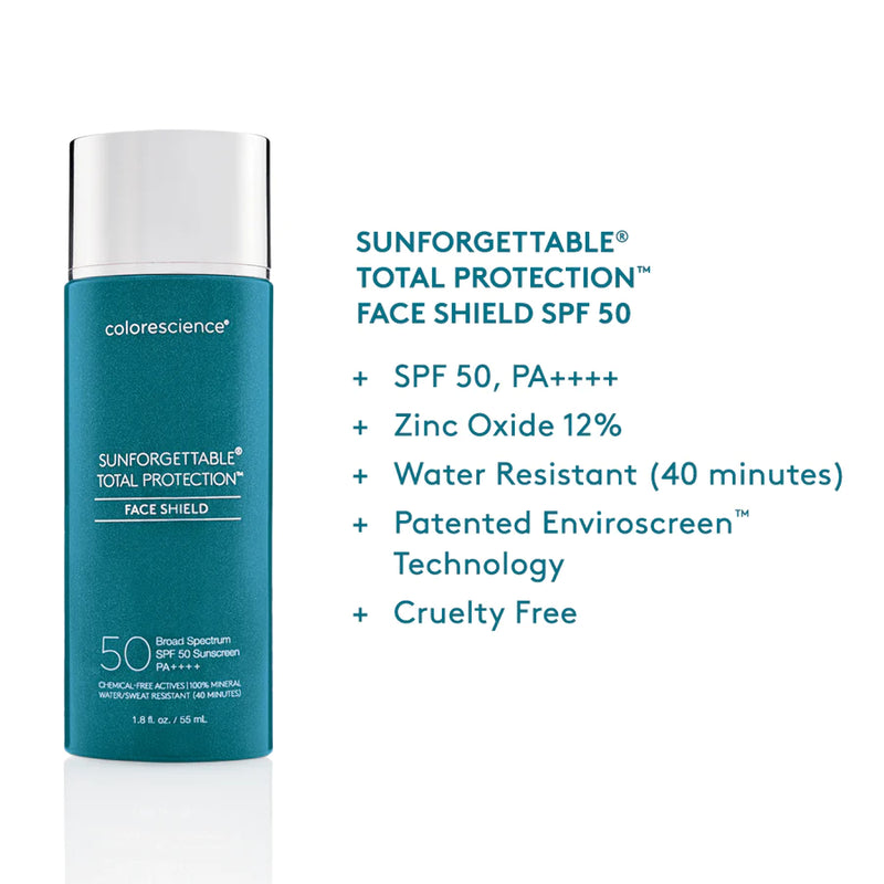 Colorescience Sunforgettable Total Protection Face Shield SPF 50 Classic